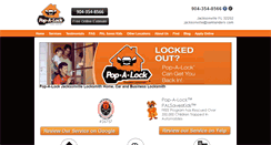 Desktop Screenshot of popalockofjacksonville.com